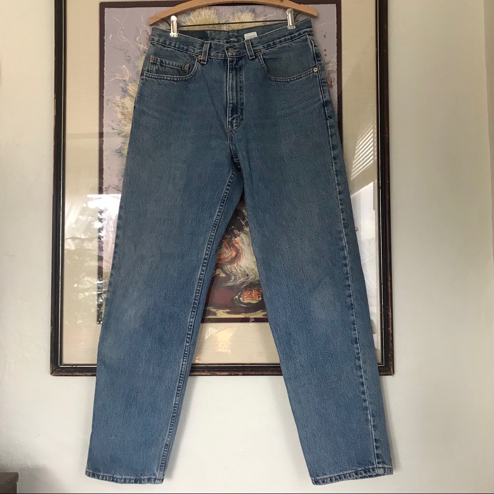 Vintage Levis 550 Relaxed Fit High Rise 80s Jeans